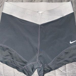Grey Nike Pro Shorts